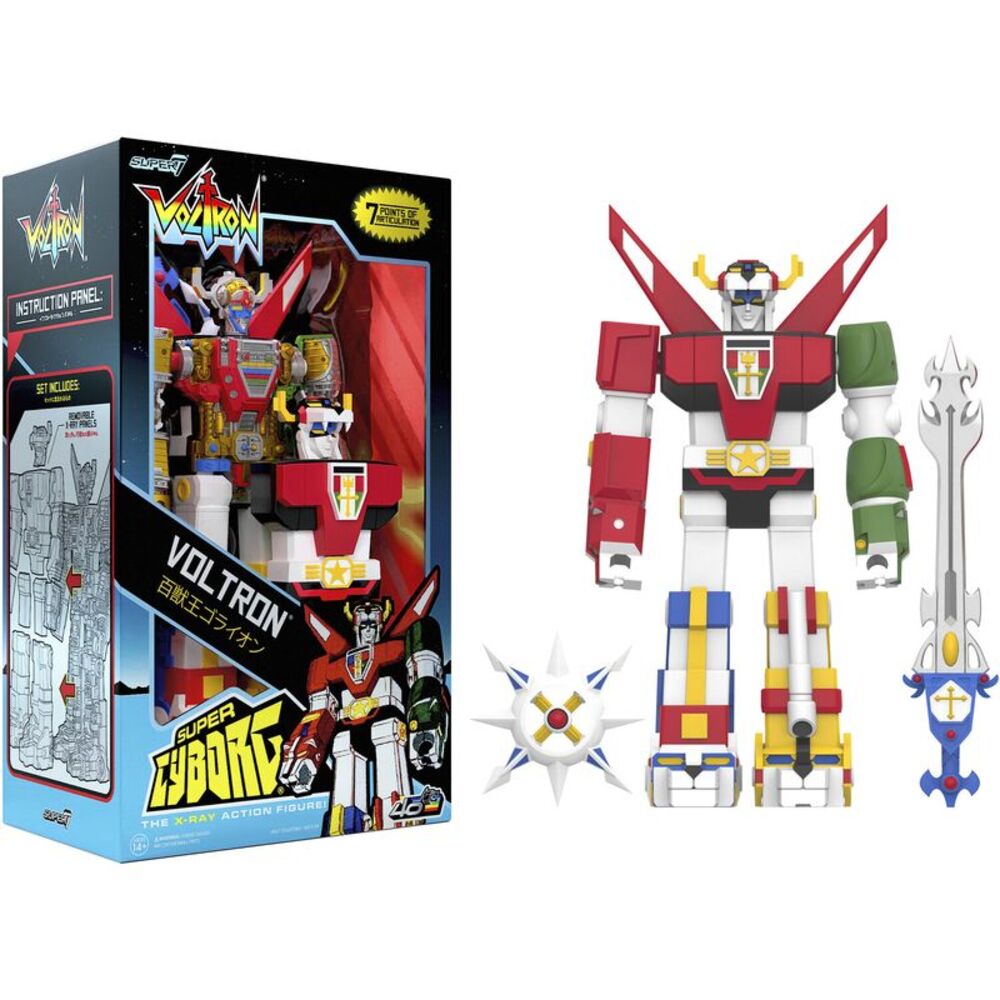 Super7 - Voltron - Super Cyborg - Voltron (Full Color)  COLLECTIBLES